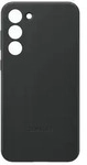 SAMSUNG Leather Cover f&uuml;r Galaxy S23+ schwarz