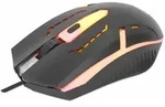MANHATTAN RGB Gaming-Maus, 4 Tasten, 1500dpi, schwarz, USB