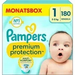 PAMPERS Premium Protection New Baby Gr.1 Newborn 2-5kg MonatsBox 180 St&uuml;ck