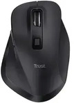 TRUST Fyda Rechargeable Wireless Comfort Mouse schwarz, ECO zertifiziert, USB