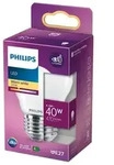 PHILIPS LED E27 4,3W (40W) Tropfen 470lm 2700K matt