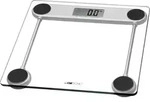 CLATRONIC PW 3368 Personenwaage, Glas, LCD Display, 150 kg