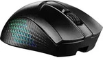 MSI Clutch GM51 Lightweight Wireless Gaming Mouse schwarz, USB/Bluetooth