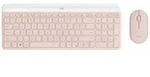 LOGITECH MK470 Slim Wireless Keyboard and Mouse Combo rosa, USB, DE