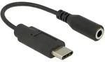 DELOCK Audio Adapter USB Type-C Stecker > Klinkenbuchse 14 cm, Verwendung: Zum