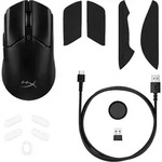 HP HyperX Pulsefire Haste 2 Wireless schwarz, USB/Bluetooth schwarz