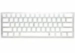 DUCKY One 3 Aura White Mini PBT, LEDs RGB, MX SILENT RGB RED, hot-swap, USB, DE