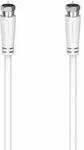 HAMA SAT-Anschlusskabel, F-Stecker - F-Stecker, 5m