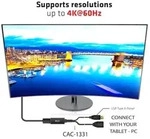 CLUB 3D HDMI 2.0 auf DP1.2 4K60HZ HDR aktiv adapter
