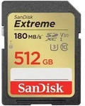 SANDISK Extreme PLUS R190/W130 SDXC 512GB, UHS-I U3, Class 10