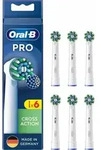 ORAL-B Aufsteckb&uuml;rsten Pro CrossAction 6er wei&szlig;