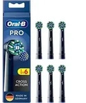 ORAL-B Aufsteckb&uuml;rsten Pro CrossAction Schwarz 6er
