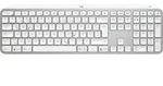 LOGITECH MX Keys S Pale Gray, wei&szlig;/grau, Logi Bolt, USB/Bluetooth, DE