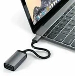 SATECHI Type-C zu VGA Adapter, space grau
