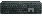 LOGITECH MX Keys S Plus MX Palm Rest Graphite, schwarz, Logi Bolt, USB/Bluetooth, US
