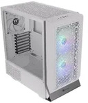 THERMALTAKE Ceres 300 TG ARGB Snow Edition wei&szlig;, Glasfenster