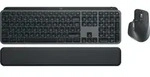LOGITECH MX Keys S Combo Graphite, schwarz, Logi Bolt, USB/Bluetooth, FR