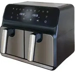UNOLD 58685 Hei&szlig;luftfritteuse Doppelkammer TWIN ZONE