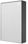 SEAGATE One Touch Portable HDD Silver +Rescue 4TB, USB 3.0 Micro-B
