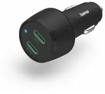 HAMA KFZ-Ladeger&auml;t, 2xUSB-C, PD/QC, 45W