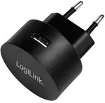 LOGILINK USB-A Ladeger&auml;t USB-A 10.5W schwarz