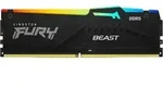 KINGSTON FURY Beast RGB schwarz DIMM Kit 128GB, DDR5-5200, CL40-40-40, on-die ECC