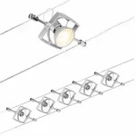 PAULMANN CorDuo Seilsystem Mac II Basisset GU5,3 max. 5x10W 230/12V Chrom matt