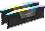 CORSAIR Vengeance RGB schwarz DIMM Kit 48GB, DDR5-6000, CL36-44-44-96, on-die ECC