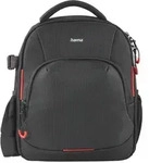 HAMA Kamera-Rucksack "Ohio", 150, Schwarz/Rot
