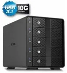 FANTEC MB-X5U31H 5x 3.5"/2.5" SSD/HDD Geh&auml;use USB 3.1 Gen. 2