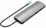 I-TEC USB-C Metal Nano 2x Display Docking Station + Power Delivery 100W, USB-C 3.0