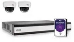 ABUS Komplett-Set mit NVR und 2 PoE Mini PERFORMANCE LINE