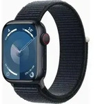 APPLE Watch Series 9 GPS + Cellular 41mm Midnight Aluminium Case with Midnight Sport