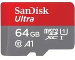 SanDisk Ultra R140 microSDXC 64GB Kit, UHS-I U1, A1, Class 10, 2er-Pack