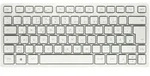 CHERRY TAS KW 7100 MINI BT Wireless DE-Layout Milk White