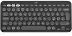 LOGITECH K380s Pebble Keys 2, schwarz/grau, Logi Bolt, USB/Bluetooth, ND