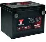 12V 66Ah 660A Yuasa YBX3750 (US 75R FT) BCI-75 Autobatterie