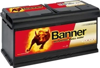 Banner 016595010101, 12V 95Ah 850A Banner Running Bull AGM 59501 ersetzt 59201