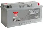 12V 110Ah 950A (EN) YBX 5000 Yuasa YBX5020 Silver High Performance Batterie