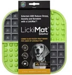 LickiMat Slomo - TRP Schleckmatte f&uuml;r Hunde - gr&uuml;n - 20 cm