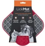 LickiMat Slomo - TRP Schleckmatte f&uuml;r Hunde - rot - 20 cm