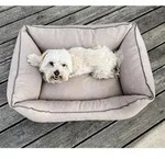 Aum&uuml;ller Hundesofa Basic Line, Beige - 80 cm
