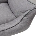 Aum&uuml;ller Hundesofa Basic Line, Grau - 117 cm