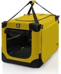 Maelson Soft Kennel Safran Gelb, 62 cm - faltbare Hunde-Transportbox
