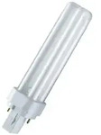 Osram Kompaktleuchtstofflampe DULUX D - G24d, 830 Warmwei&szlig; - 18W
