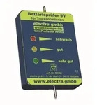 Electra Batteriepr&uuml;fer 9 V f&uuml;r Trockenbatterien