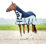 Horse Guard Regen- und Insektendecke Aiman f&uuml;r Pferde - blau - 125 cm