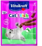Vitakraft Katzensnack Cat-Stick mini Ente & Kaninchen - 3 x 6g
