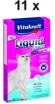 Vitakraft Katzensnack Cat Liquid Snack Lachs - 11 x 90g