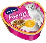 Vitakraft Katzenfutter Poesie Sauce, Huhn und Gartengem&uuml;se - 15 Schalen